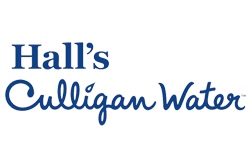 Hall’s Culligan Water logo